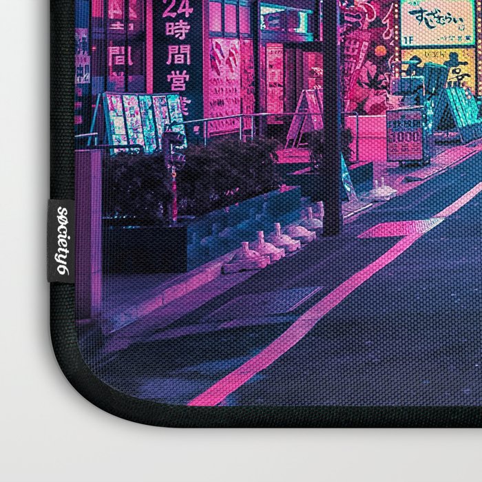 A Neon Wonderland called Tokyo Laptop Sleeve Gallery Image 3