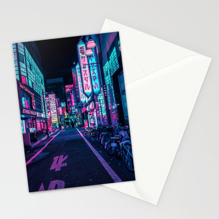A Neon Wonderland called Tokyo Stationery Card Gallery Image 2