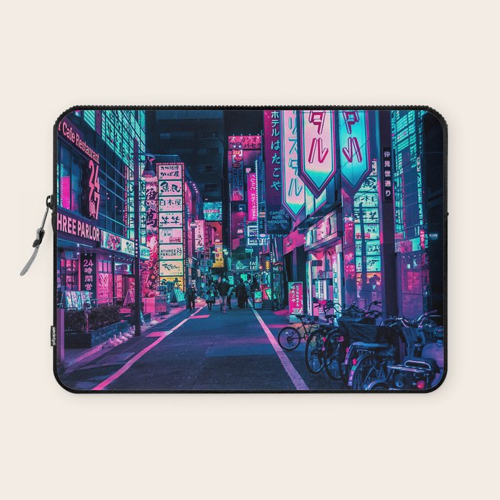 A Neon Wonderland called Tokyo Laptop Sleeve