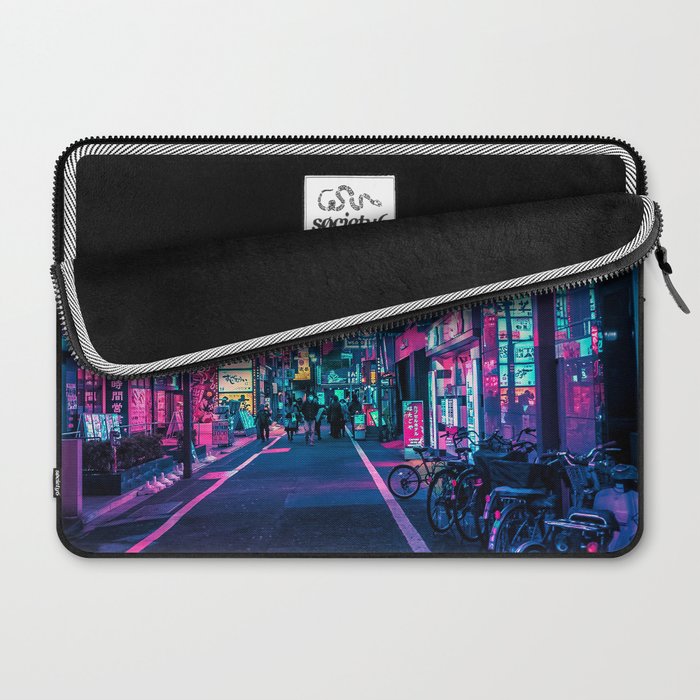 A Neon Wonderland called Tokyo Laptop Sleeve Gallery Image 2