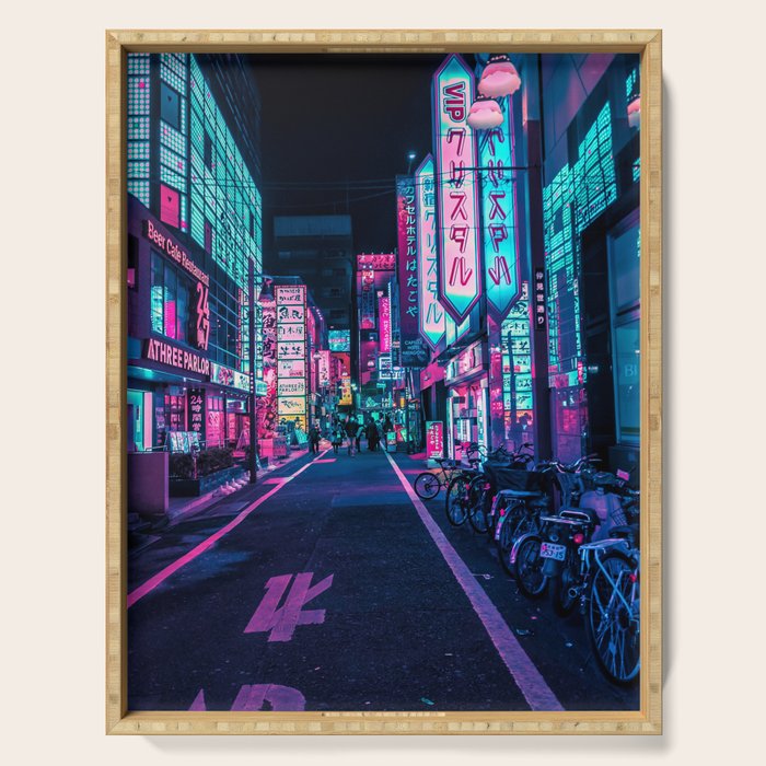 A Neon Wonderland called Tokyo Serving Tray Gallery Image 1