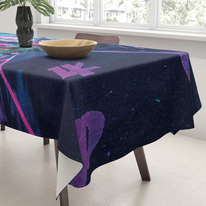 A Neon Wonderland called Tokyo Tablecloth Gallery Image 3