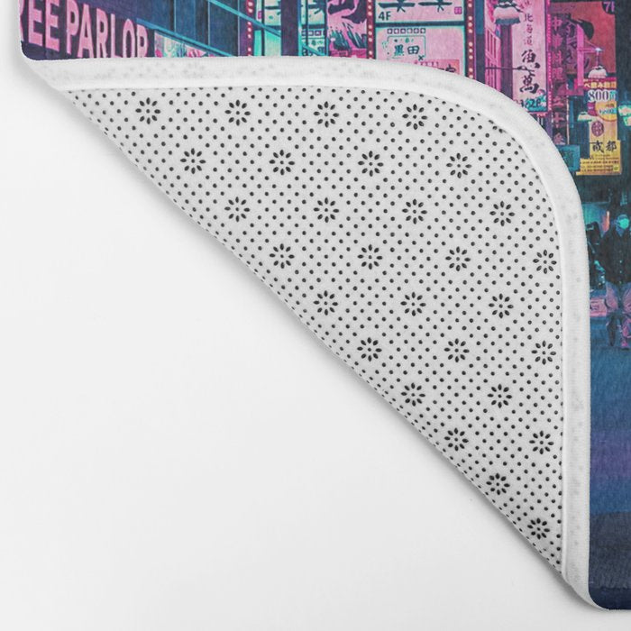 A Neon Wonderland called Tokyo Bath Mat Gallery Image 2