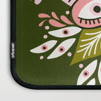 Psychedelic Mandala - Sage & Pink Laptop Sleeve Gallery Image 3