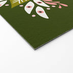 Psychedelic Mandala - Sage & Pink Welcome Mat Gallery Image 2