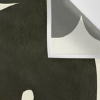 Abstract composition A01-black Wall Tapestry Gallery Image 3