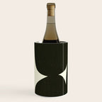 Abstract composition A01-black Wine Chiller Gallery Image 2