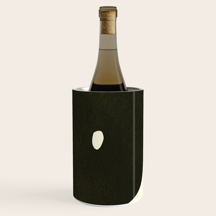 Abstract composition A01-black Wine Chiller Gallery Image 3