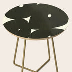 Abstract composition A01-black Side Table Gallery Image 2