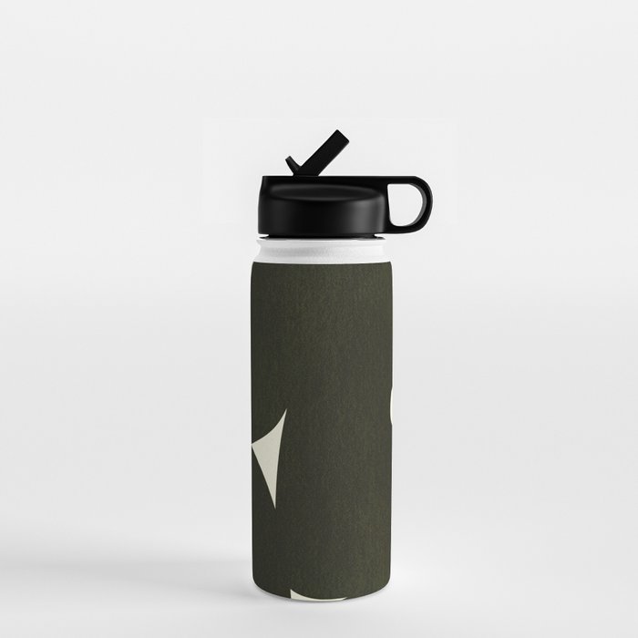 Abstract composition A01-black Water Bottle Gallery Image 1