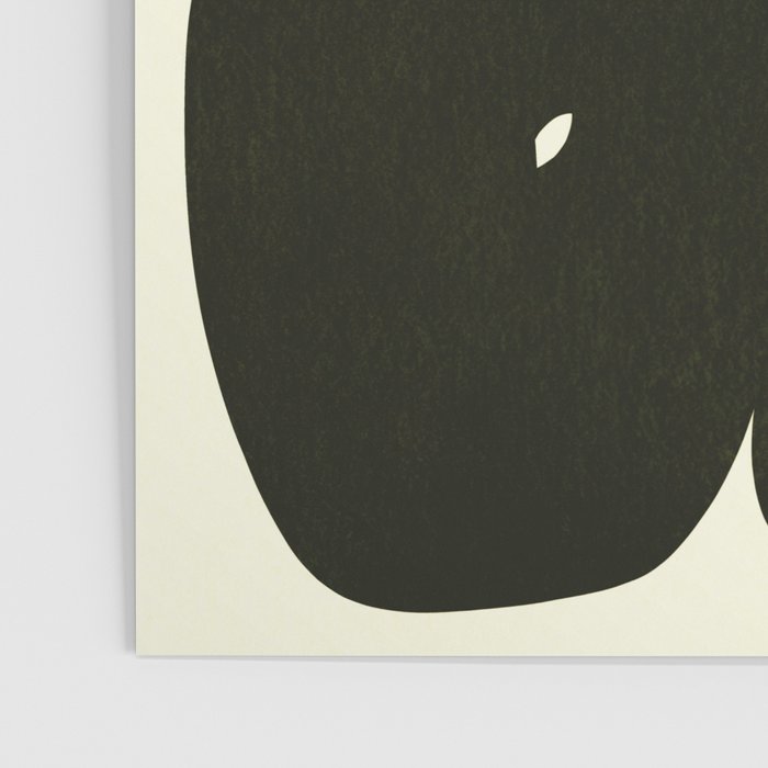 Abstract composition A01-black Poster Gallery Image 3