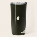 Abstract composition A01-black Travel Mug Gallery Image 2