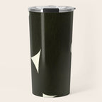 Abstract composition A01-black Travel Mug Gallery Image 1