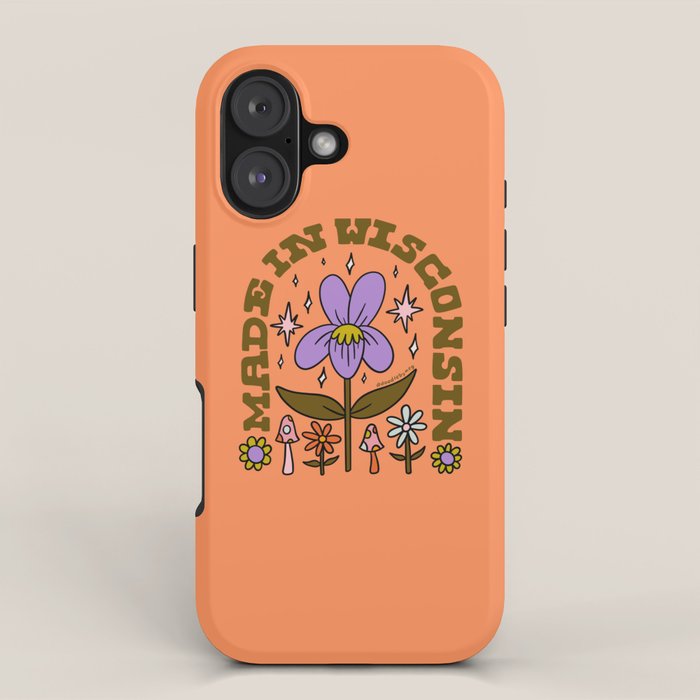 Made In Wisconsin iPhone Case Gallery Image 1