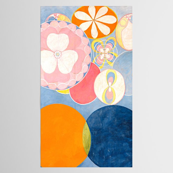 Hilma af Klint "The Ten Largest, No. 02, Childhood, Group IV" Tablecloth Gallery Image 2