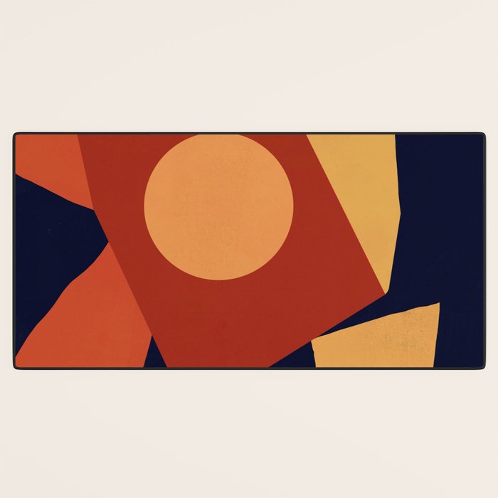 Bold dark background Desk Mat Gallery Image 3