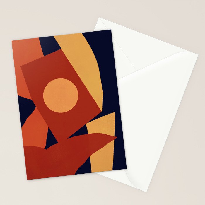 Bold dark background Stationery Card Gallery Image 2