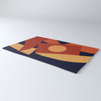 Bold dark background Rug Gallery Image 3