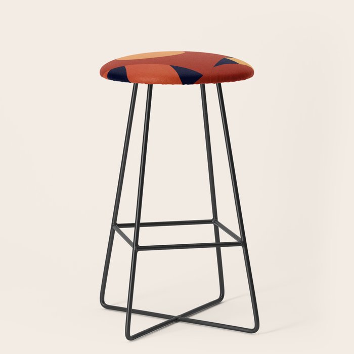 Bold dark background Stool Gallery Image 1
