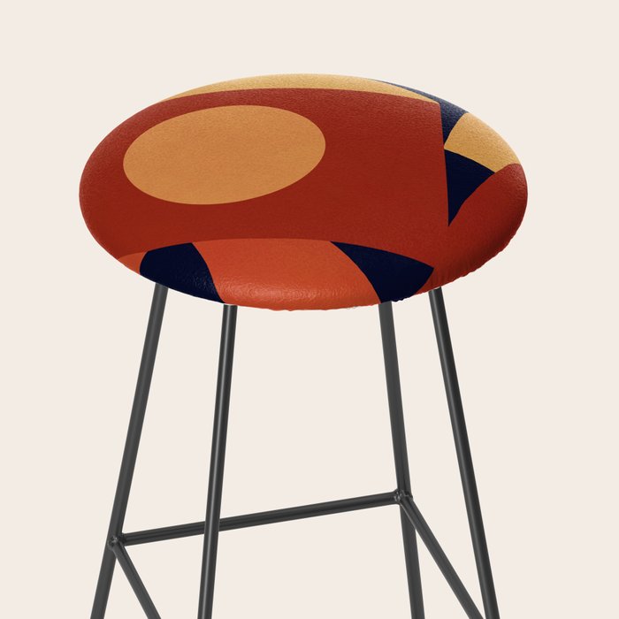 Bold dark background Stool Gallery Image 2