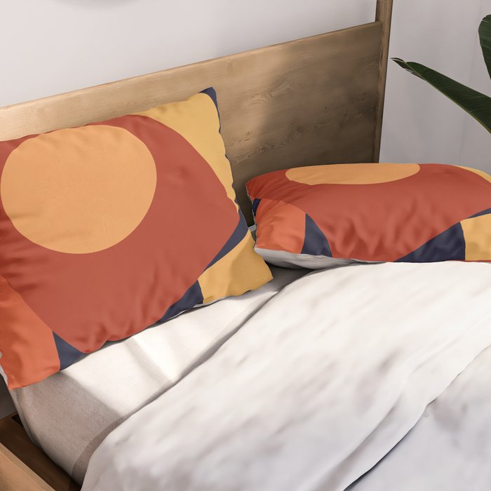 Bold dark background Pillow Sham Gallery Image 2