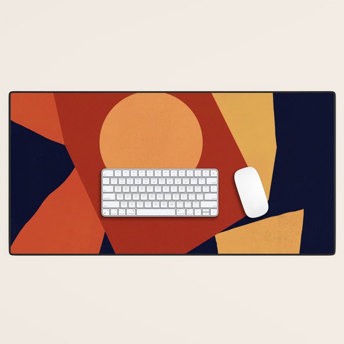 Bold dark background Desk Mat Gallery Image 1