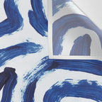 Blue Minimal Wall Tapestry Gallery Image 3