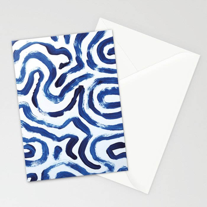 Blue Minimal Stationery Card Gallery Image 2