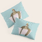 Sea Turtle in Bathtub Pillow Sham Gallery Image 3