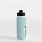 Sea Turtle in Bathtub Water Bottle Gallery Image 3