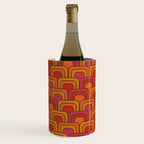Geometric Retro Pattern Wine Chiller Gallery Image 3