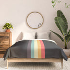 Minimal Classic Rainbow Retro Stripes - Tipua Comforter Gallery Image 3