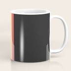 Minimal Classic Rainbow Retro Stripes - Tipua Coffee Mug Gallery Image 1