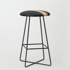 Minimal Classic Rainbow Retro Stripes - Tipua Stool Gallery Image 1