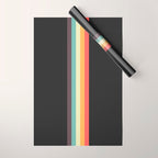Minimal Classic Rainbow Retro Stripes - Tipua Wrapping Paper Gallery Image 1