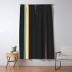 Minimal Classic Rainbow Retro Stripes - Tipua Window Curtain Gallery Image 5