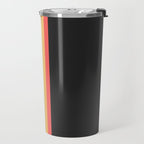 Minimal Classic Rainbow Retro Stripes - Tipua Travel Mug Gallery Image 2