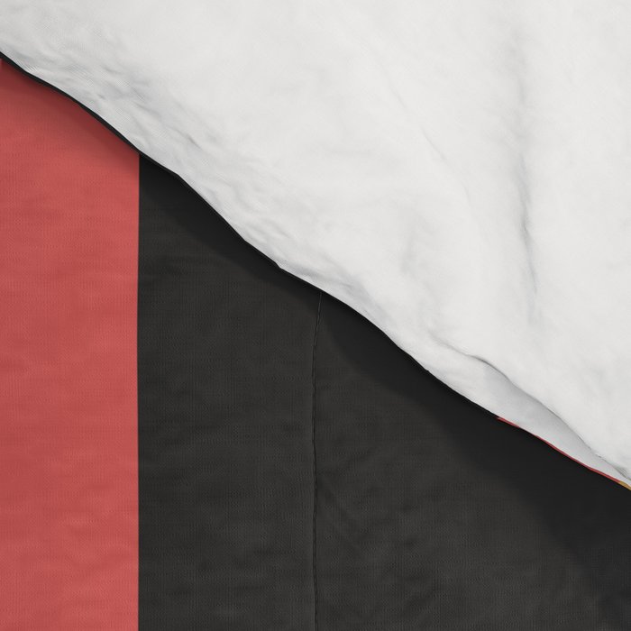 Minimal Classic Rainbow Retro Stripes - Tipua Comforter Gallery Image 4