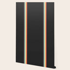 Minimal Classic Rainbow Retro Stripes - Tipua Wallpaper Gallery Image 2