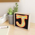 Rainbow J Mini Art Print Gallery Image 2