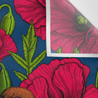Bee eaters and poppies  Wall Tapestry Gallery Image 3