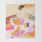 Holiday Preparation Throw Blanket Gallery Image 2