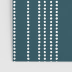 Ethnic Spotted Stripes in Teal Poster Gallery Image 3
