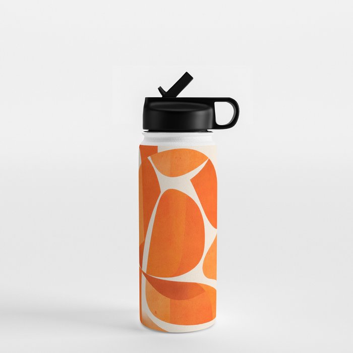 Abstract Turtle in Orange Water Bottle Gallery Image 1