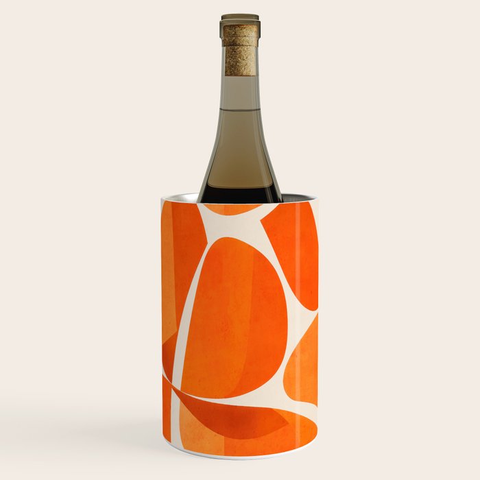 Abstract Turtle in Orange Wine Chiller Gallery Image 1
