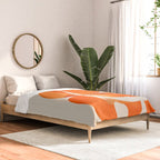 Abstract Turtle in Orange Comforter Gallery Image 2
