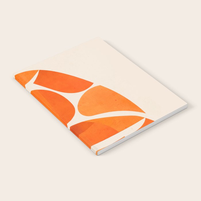 Abstract Turtle in Orange Notebook Gallery Image 2