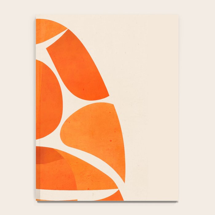 Abstract Turtle in Orange Notebook Gallery Image 4
