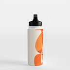 Abstract Turtle in Orange Water Bottle Gallery Image 3