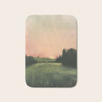 Country pink sunset Bath Mat Gallery Image 1